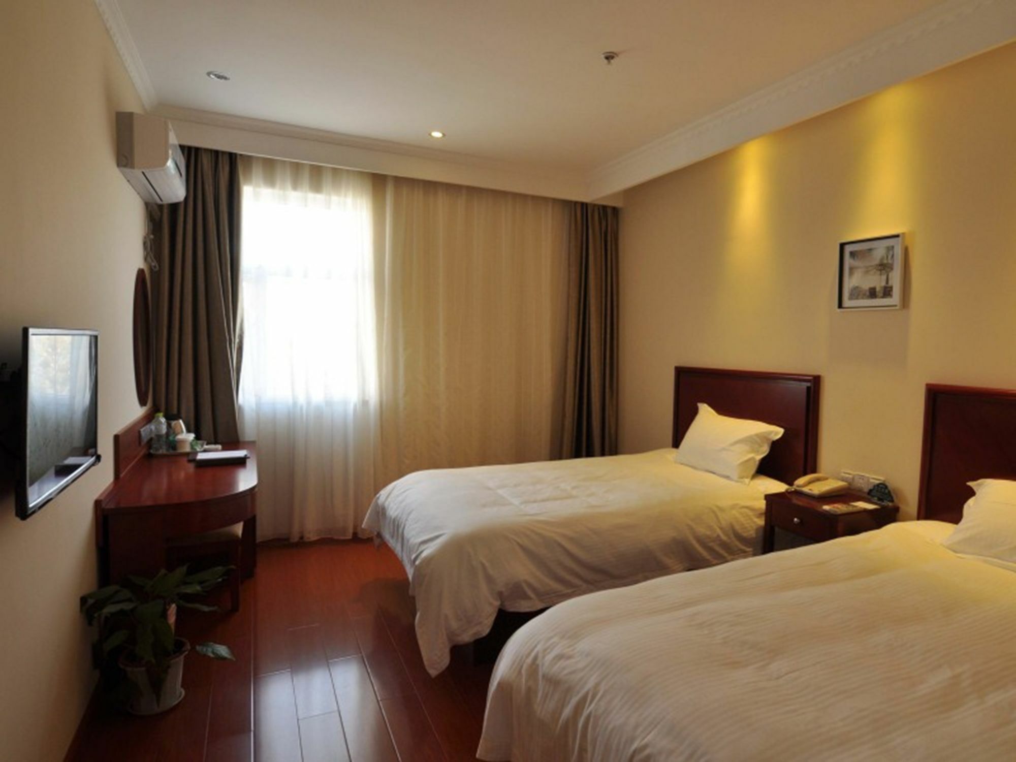 Greentree Inn Jiangsu Huaian Hongze Daqing Road Business Hotel Dış mekan fotoğraf